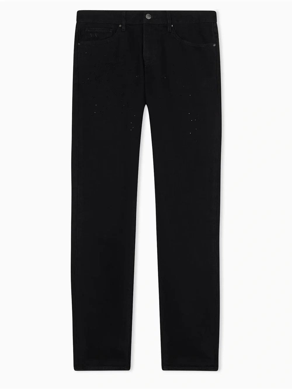 Armani Exchange Black Slim Straight Men's Jeans